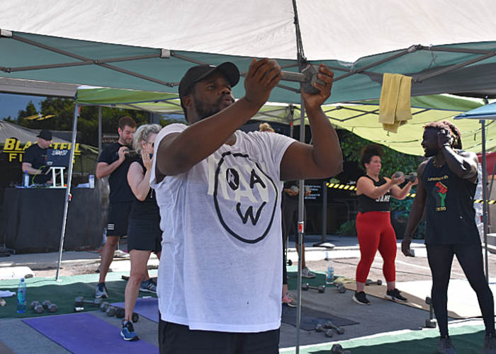 Workout Class at Blaksteel in Phoenix AZ